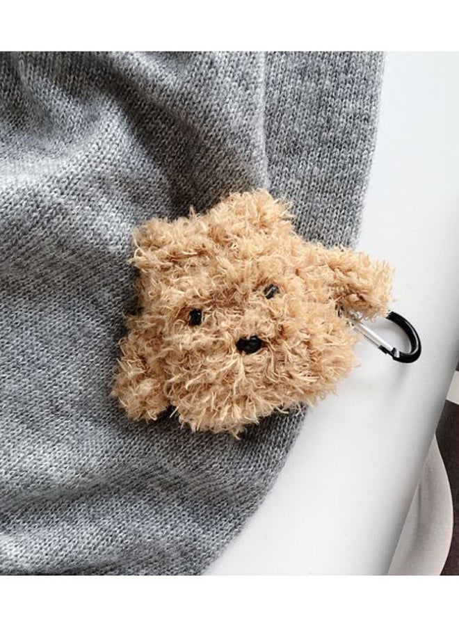 Beauenty Dog Themed Case For Apple AirPods 1/2 Beige/Black - Image 4