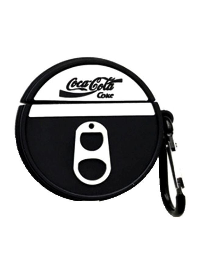 Beauenty Coca-Cola Bottle Cap Themed Case For Apple AirPods 1/2 Black/White - Image 1
