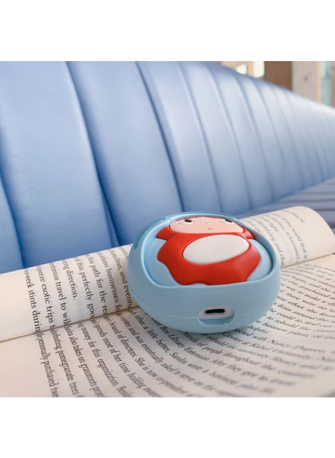 Beauenty Cartoon Themed Protective Case For Apple AirPods 1/2 Blue/Red/Beige - Image 4