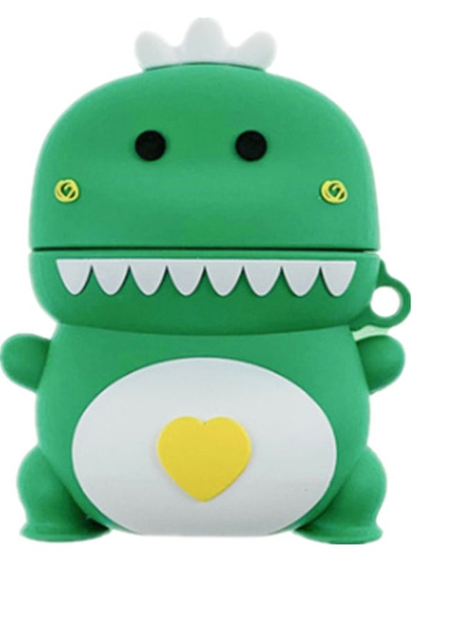 Beauenty Cartoon Themed Protective Case For Apple AirPods 1/2 Green/White/Yellow - Image 1