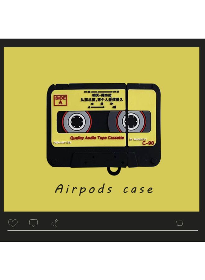 Beauenty Tape Themed Protective Case For Apple AirPods 1/2 Multicolour - Image 2