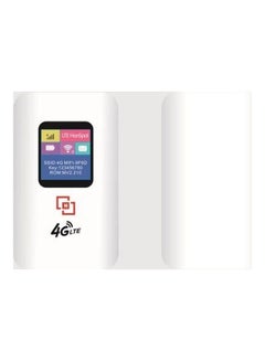 HVV 4G LTE Mobile Hotspot Unlocked Travel Wifi Router With SIM Card Slot White