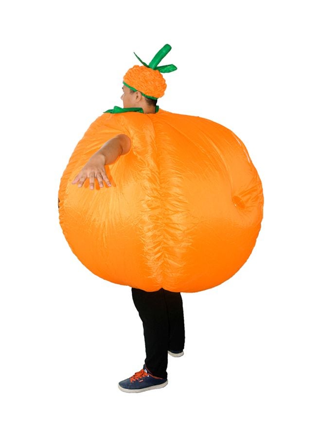 زي تنكري قابل للنفخ على شكل يقطين . - Image 2