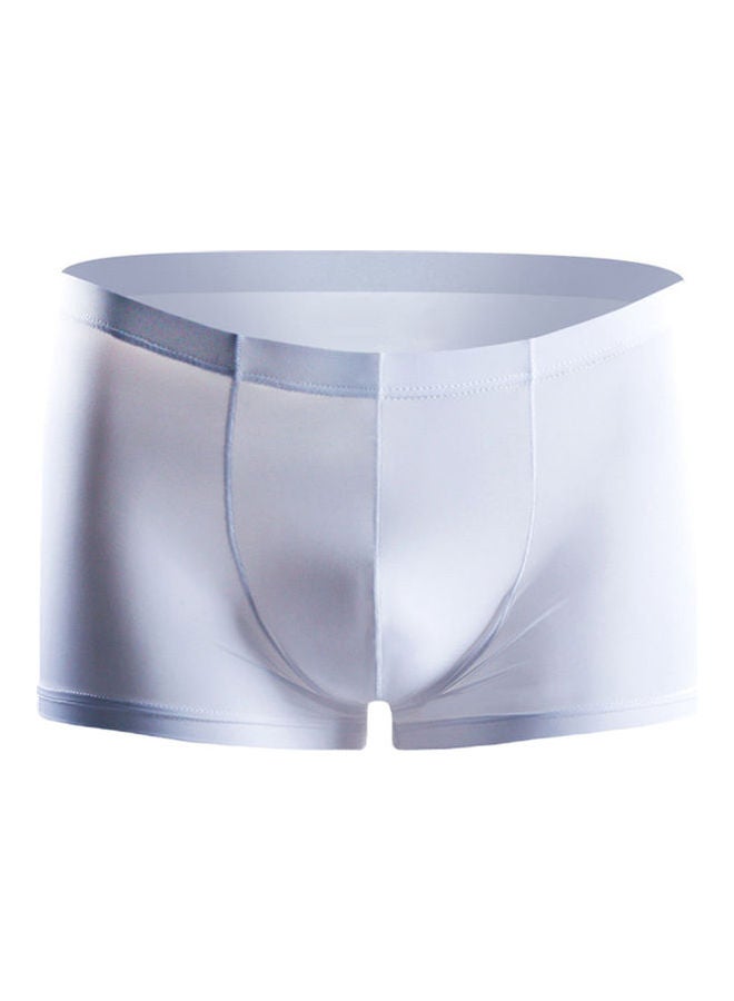 Generic - Thin Breathable Bulge Boxers White - Image 1