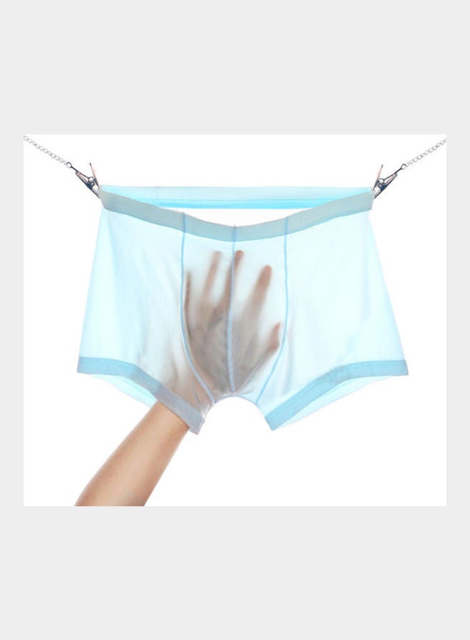 Generic - Thin Breathable Bulge Boxers White - Image 1