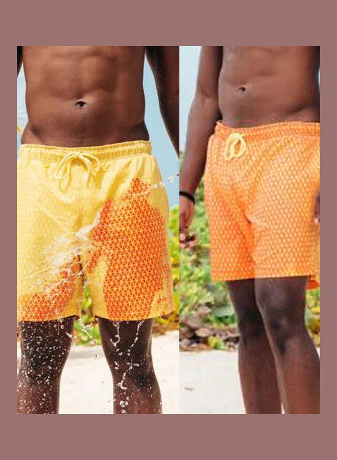Color Changing Beach Shorts Blue - Image 3