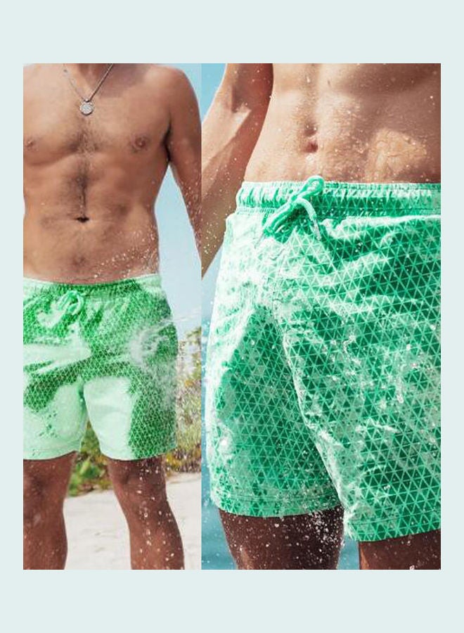 Generic - Color Changing Beach Shorts Green - Image 1