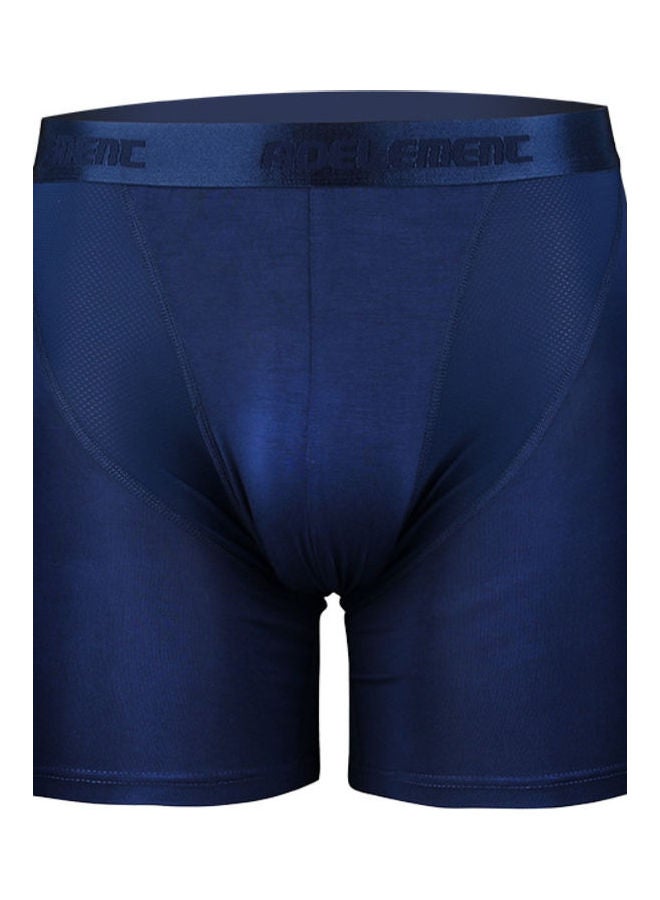 Quick Dry Elastic Sports Shorts Sapphire Blue - Image 1