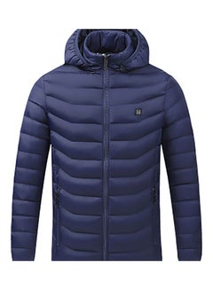Generic Winter USB Heating Jacket Blue  - Image 1