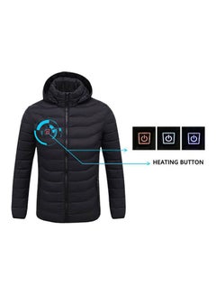 Generic Winter USB Heating Jacket Blue  - Image 4