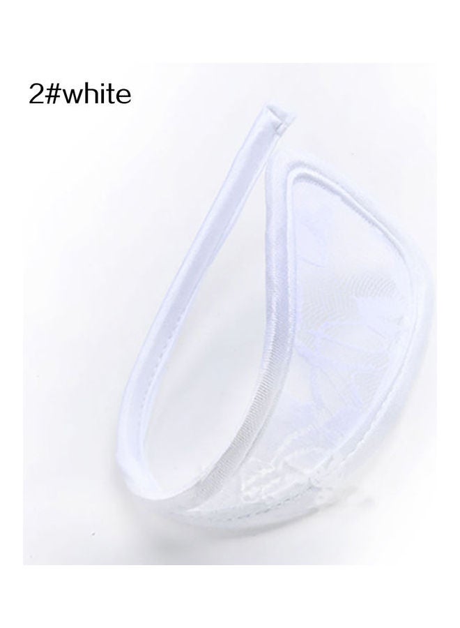 Women Invisible Underwear C-String Thong Sleepwear 2#white  - Image 1