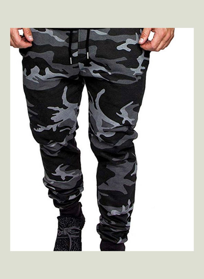 Camouflage Patterned Pants Green/Grey  - Image 1