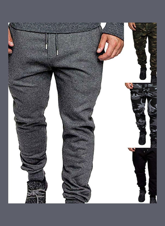 Camouflage Patterned Pants Green/Grey  - Image 2