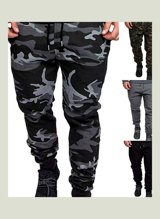 Camouflage Patterned Pants Green/Grey  - Image 3
