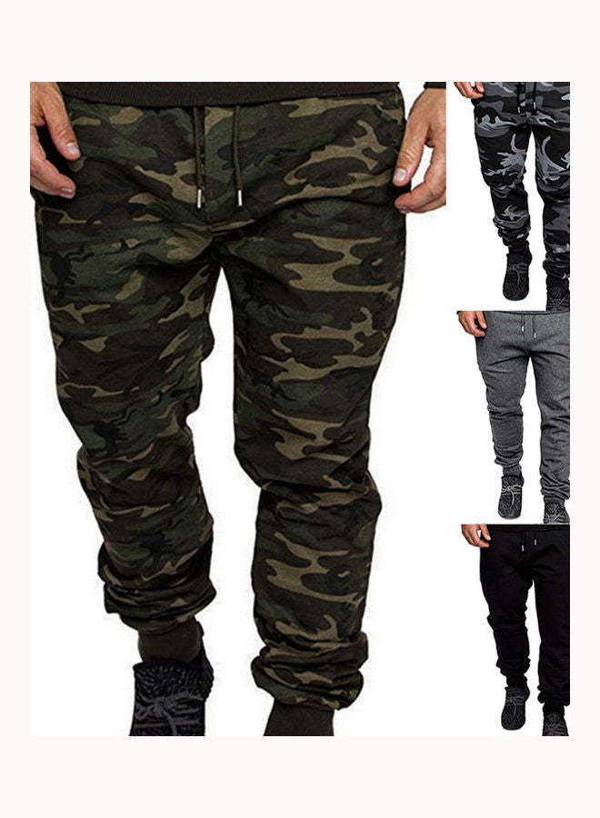 Camouflage Patterned Pants Green/Grey  - Image 5
