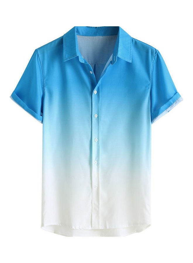 Short Sleeves Shirt Light Blue - Image 1