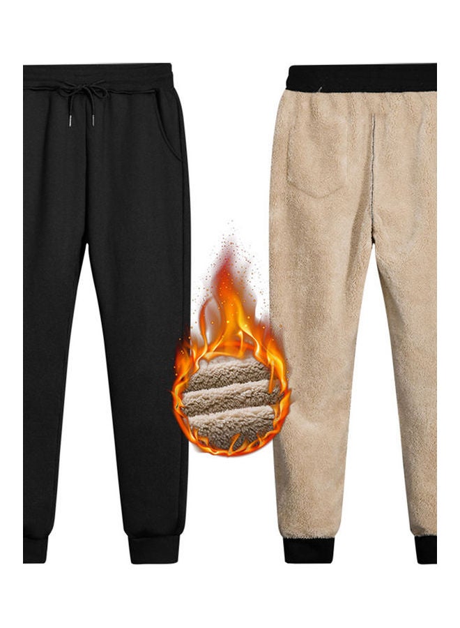 Drawstring Detailed Pants Black  - Image 5