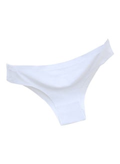 Seamless Panties Women Breathable Underwear White