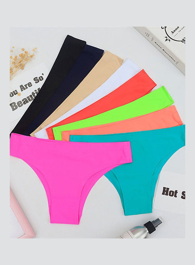 Generic - Seamless Panties Women Breathable Underwear White - Image 1