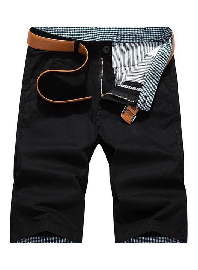 Men’s Casual Beach Board Shorts Black  - Image 1