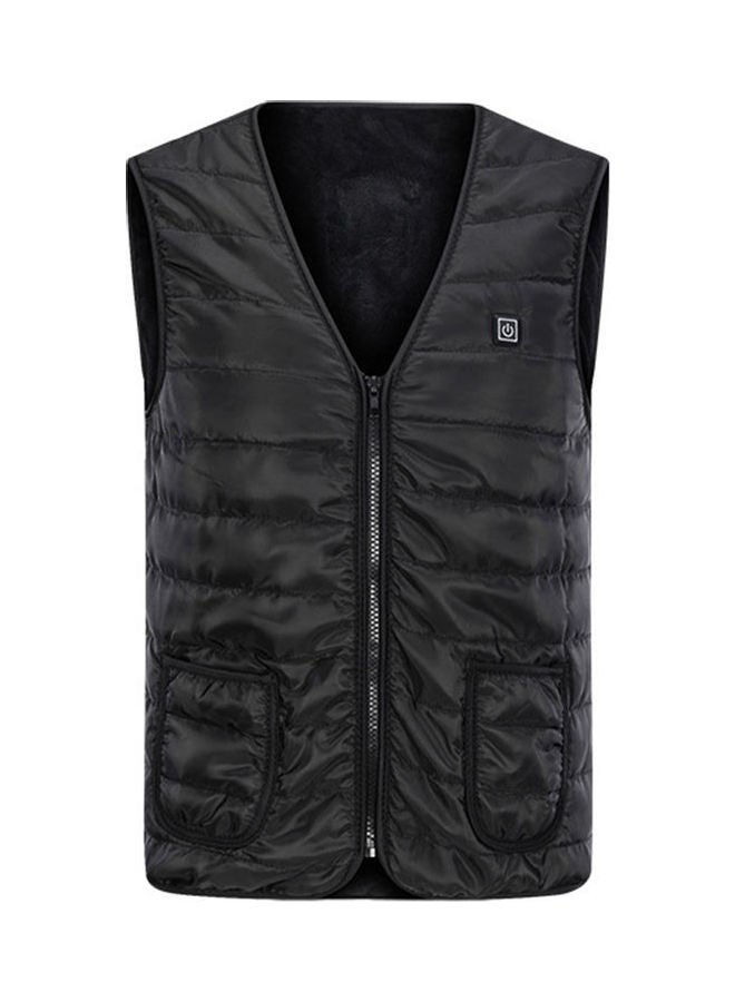Winter Heating Warm Vest Black - Image 1