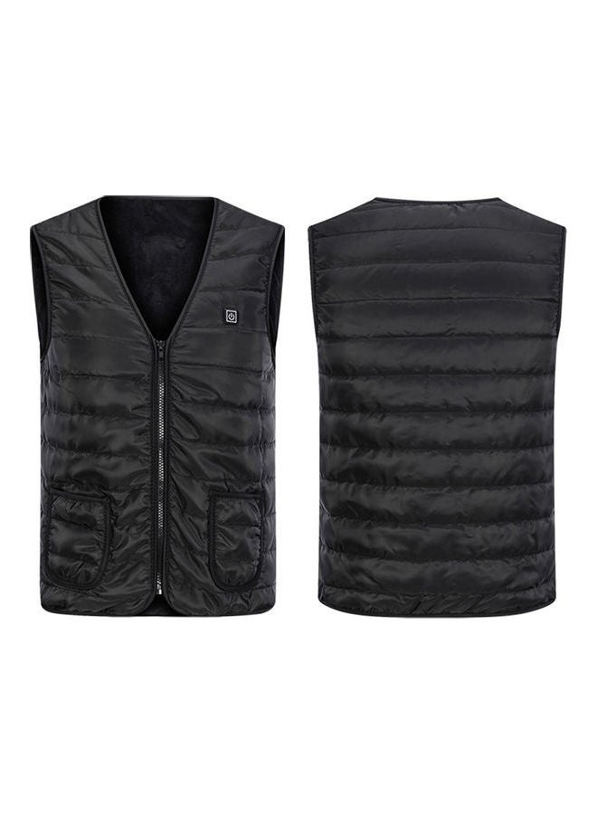 Winter Heating Warm Vest Black - Image 3