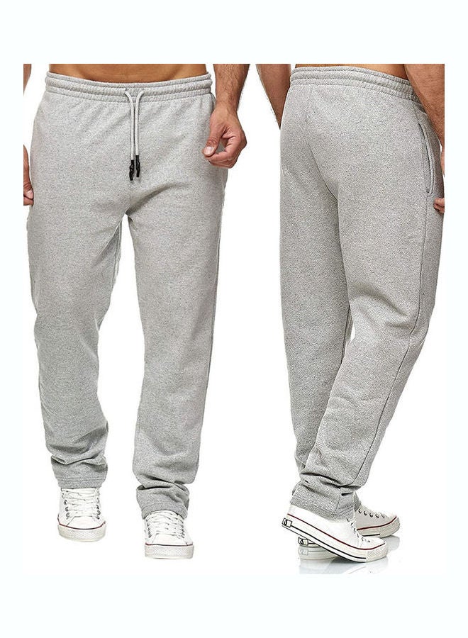 Men's Drawstring Sweatpants Navy Blue  - Image 4
