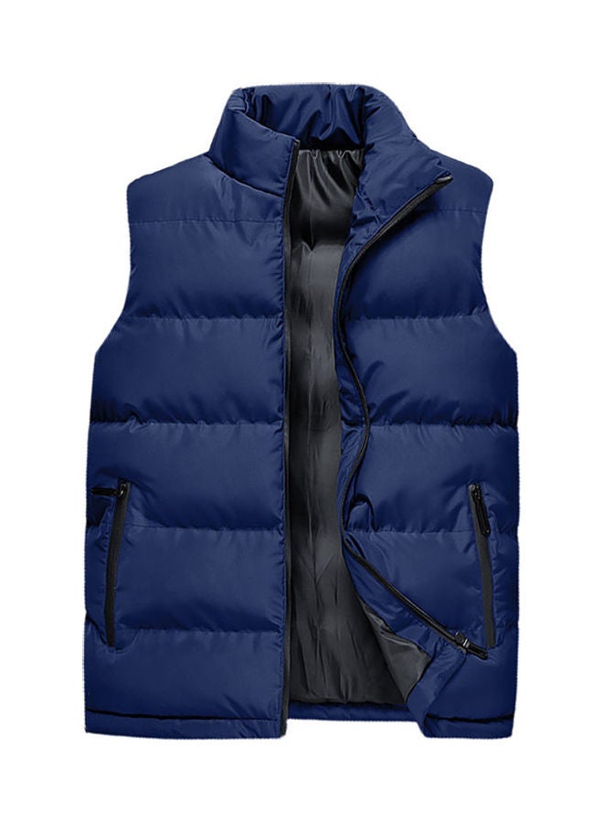 Solid Winter Jacket Blue - v1606933661/N42691531V_1