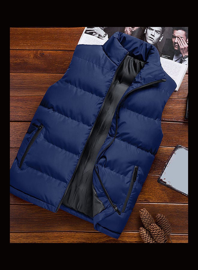 Solid Winter Jacket Blue - v1606933661/N42691531V_3