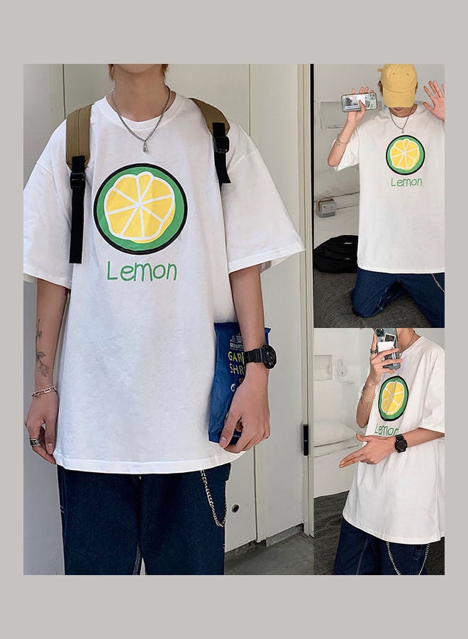 تيشيرت بطبعة ليمون أخضر - Image 2