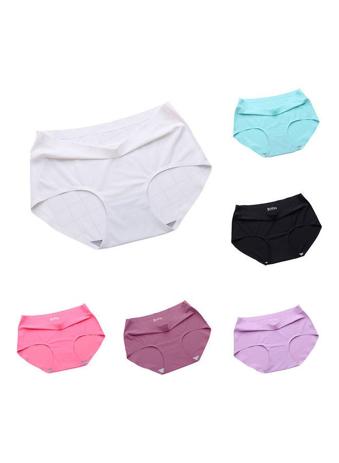 Women Seamless Briefs Underwear Violet  - Image 3