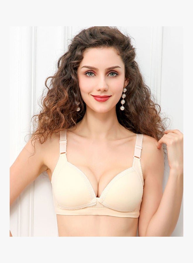 Cotton Women Nursing Bra for Expectant Mother B  Skin Colour