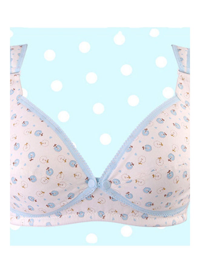 Front Buckles Mummy Pregnant Maternity Feeding Bra Green Apple  - Image 3