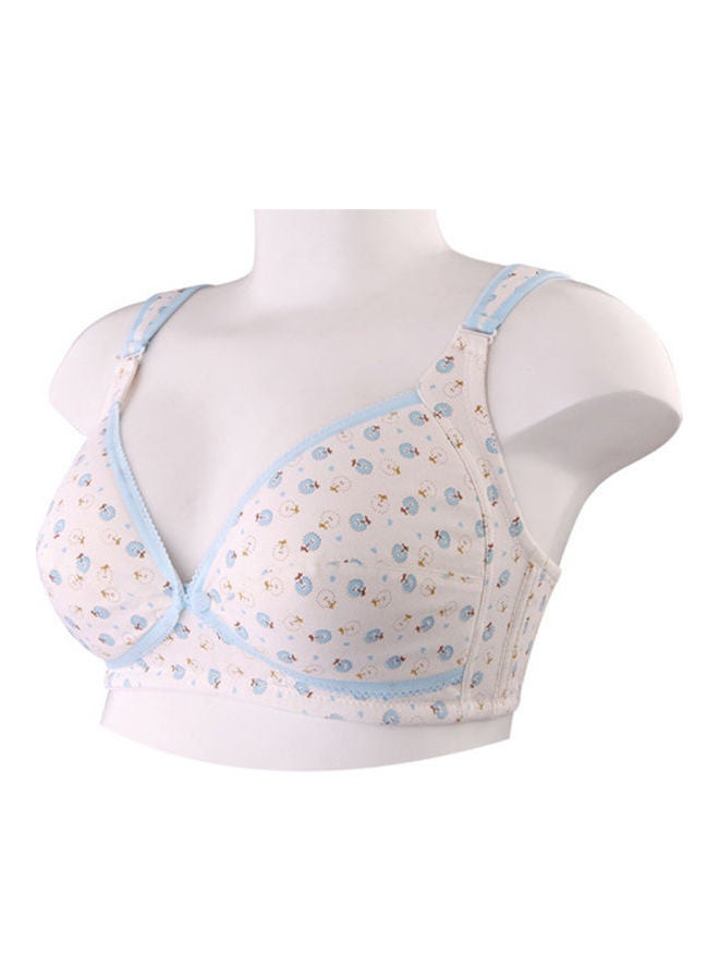 Front Buckles Mummy Pregnant Maternity Feeding Bra Green Apple  - Image 1