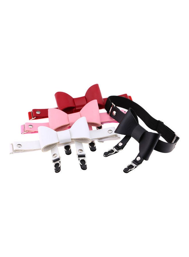 Chic Women Ladies Leg Garter Belt Elastic Punk Thigh Ring Rose Red - Image 5
