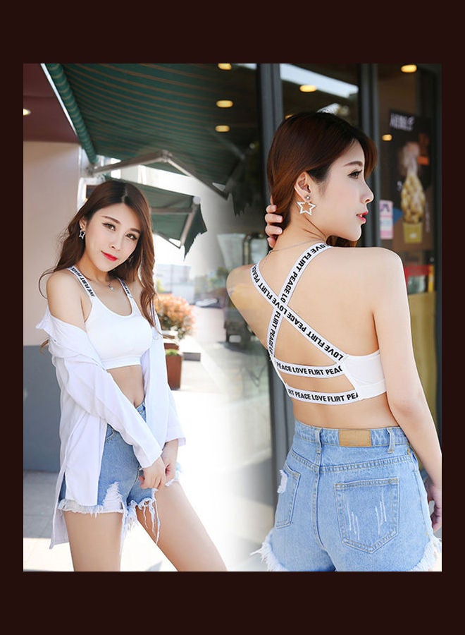 Capital Letters Crossing Back Sports Bra Black - Image 5