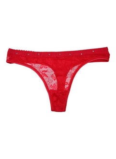 Generic Women Lace Hollow Panties Low Waist G-string Thongs Briefs Underwear Black  - Image 2