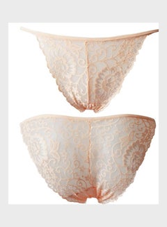 Generic Women's Fashion Lace G-String Panties Skin 
