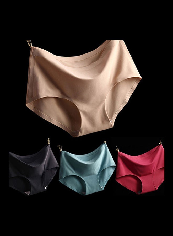 Comfortable Ultra thin Seamless Briefs Underwear Beige  - Image 2