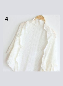 Generic Cardigan Knitwear Coat White  - Image 1