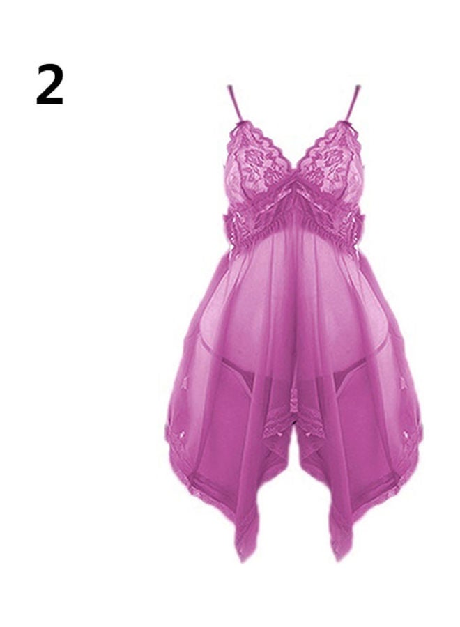 Nightwear With G-String pink 