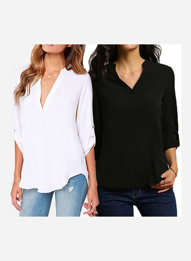 Chiffon  Shirt White 