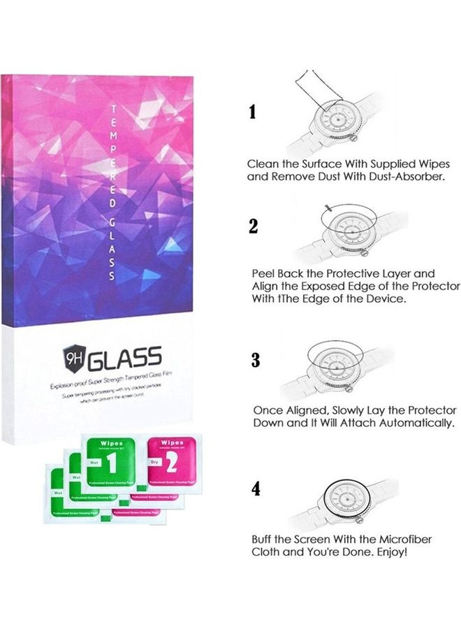 unisex 3 Pieces Tempered Glass Protective Film - Image 4