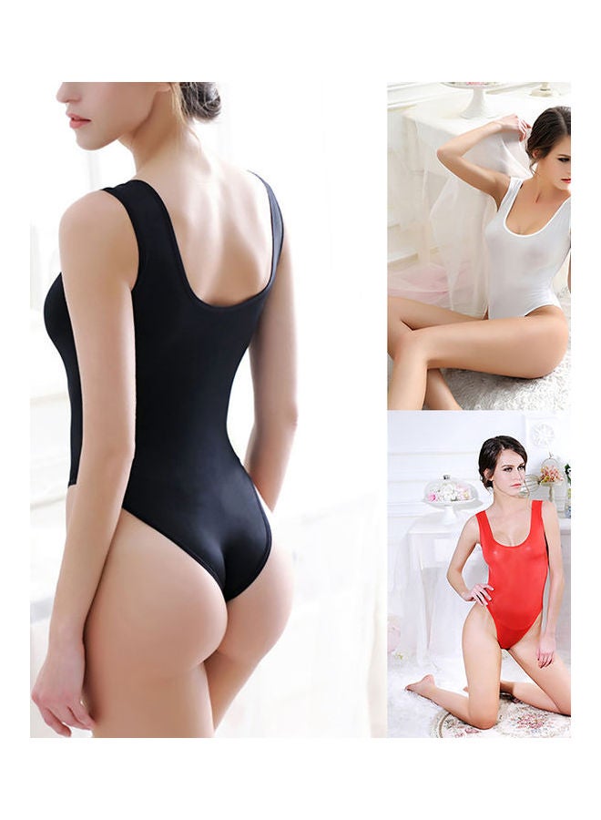 Jumpsuit Nightwear White  - Image 3