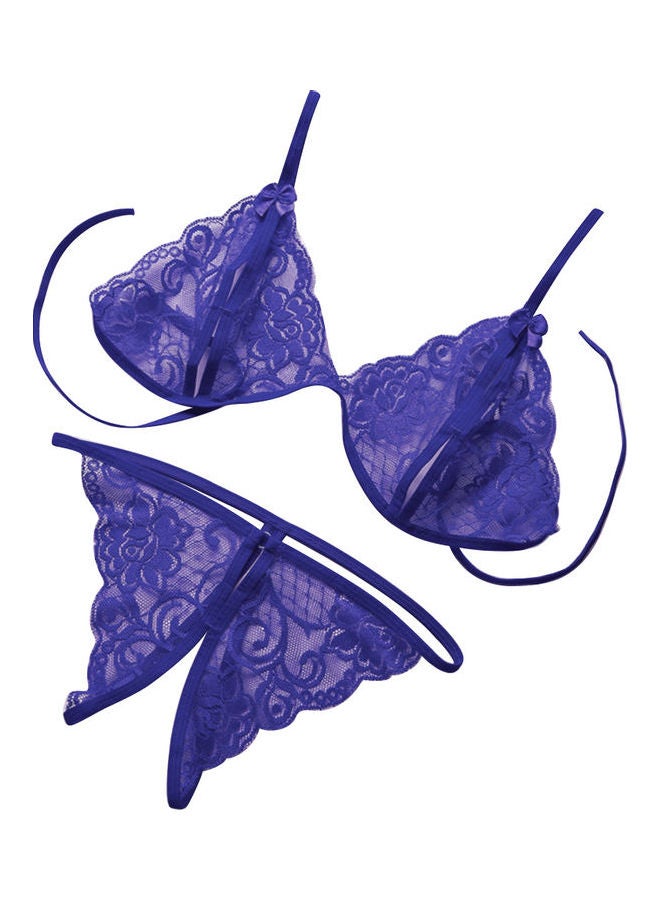 Babydoll Sleepwear Sapphire Blue - Image 1
