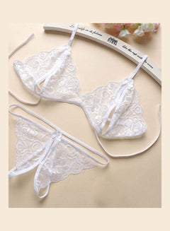 Generic Women G-string Sleepwear Bra+Knickers--Blue  - Image 4