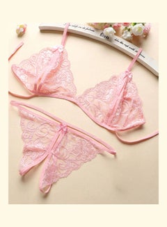 Generic Women G-string Sleepwear Bra+Knickers--Blue  - Image 5