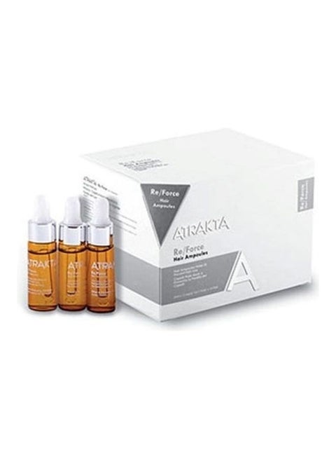 12-Piece Re/Force Hair Ampoules Promotes Hair Growth And Prevents Hair Fall 5ml