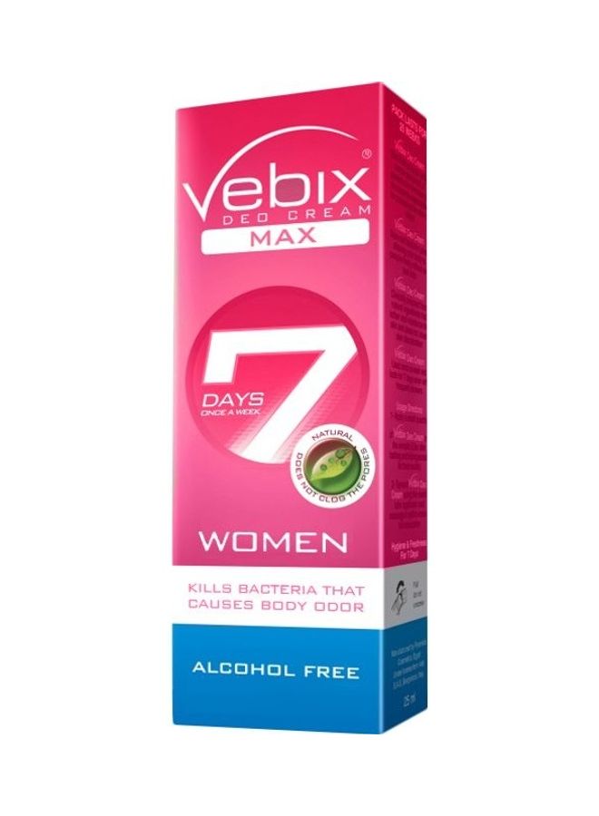 Max Mystic Deodorant Cream Pink 25ml