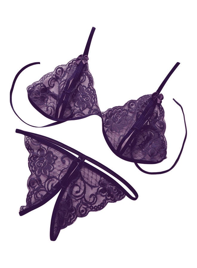 Babydoll Sleepwear Purple - Image 1